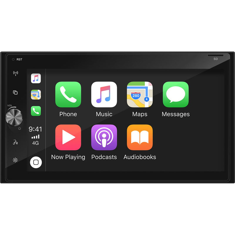 Axis 2 Din Carplay 6.8In Cam Kit - AX1870CP+RVC