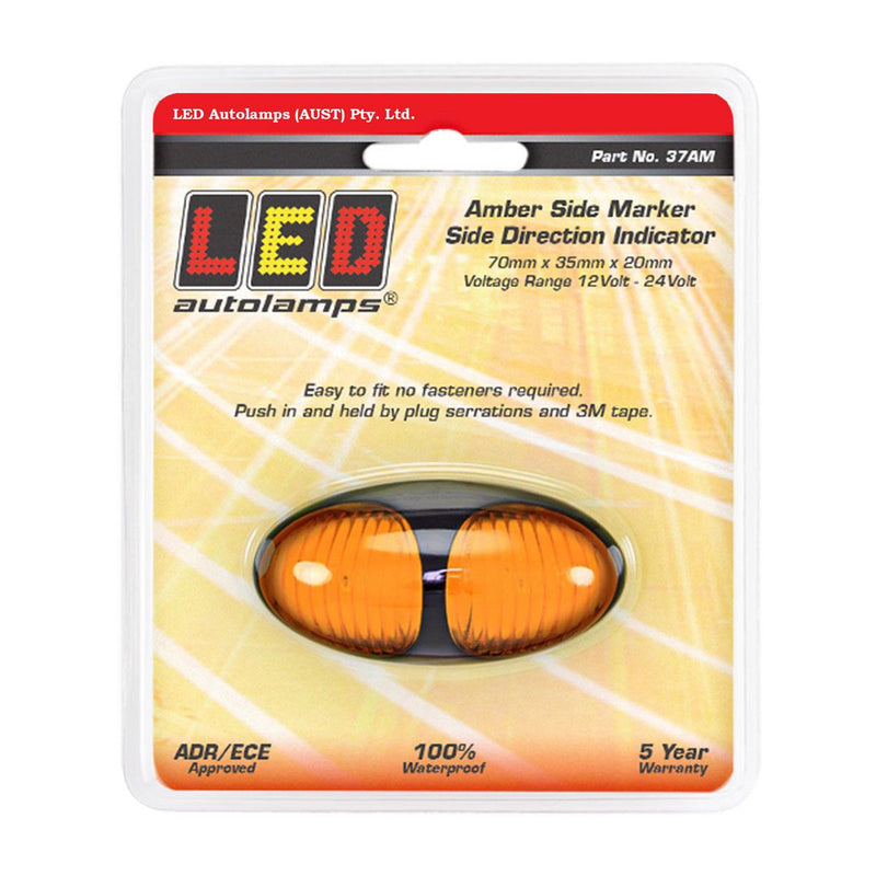 LED Autolamps Side Marker and LED Direction Indication