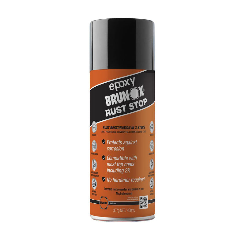 Brunox Rust Converter & Epoxy Primer 400ml Aerosol BR040EP