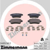 Zimmermann Brake Pad Rear Set 24820.160.2