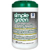 Simple Green Safety Towel Tub 75 Sheets SG13351