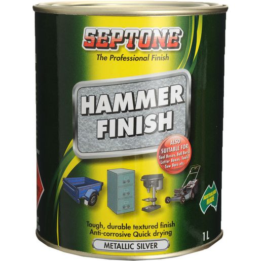Septone Hammer Finish Silver 1L AFHFS1