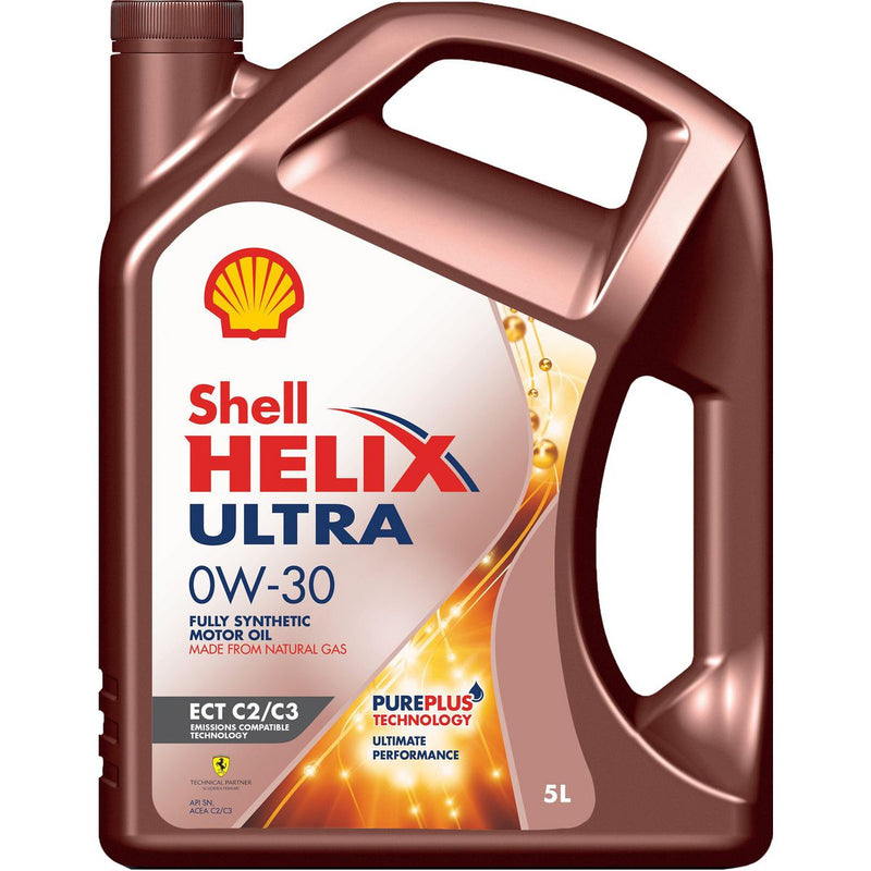 Shell Lubricants Helix Ultra ECT C2/C3 0W30 Engine Oil 5L