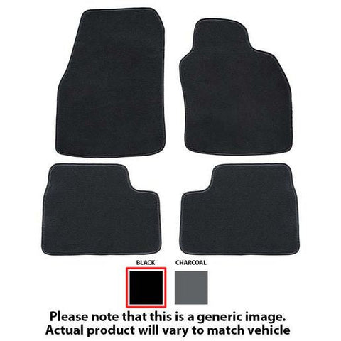 Sunland Car Floor Mats - Black 4 Piece TPA17014