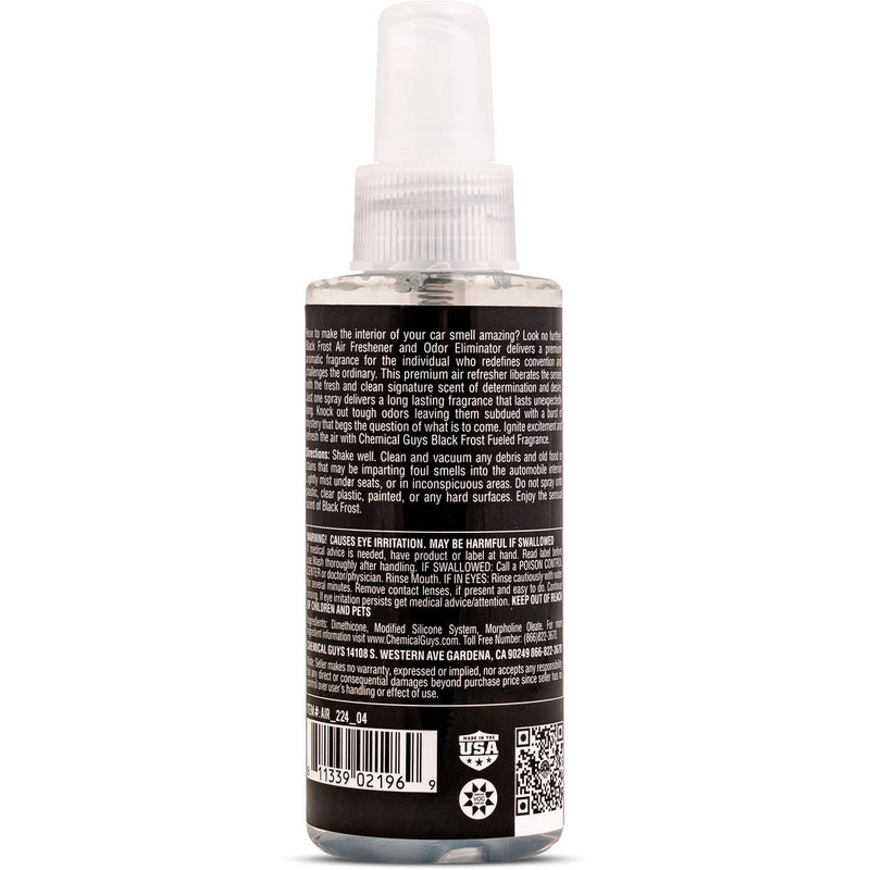 Chemical Guys Black Frost Air Freshener and Odour