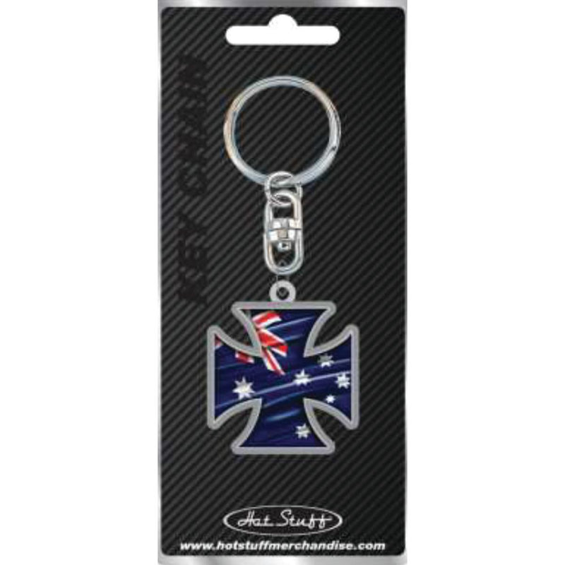 Hotstuff Keychain - Aussie Iron Cross KC102