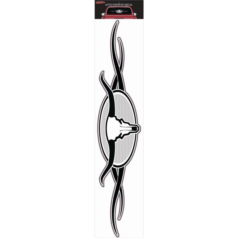 Hotstuff Auto Sticker - Cow Skull Black Large SH7710L