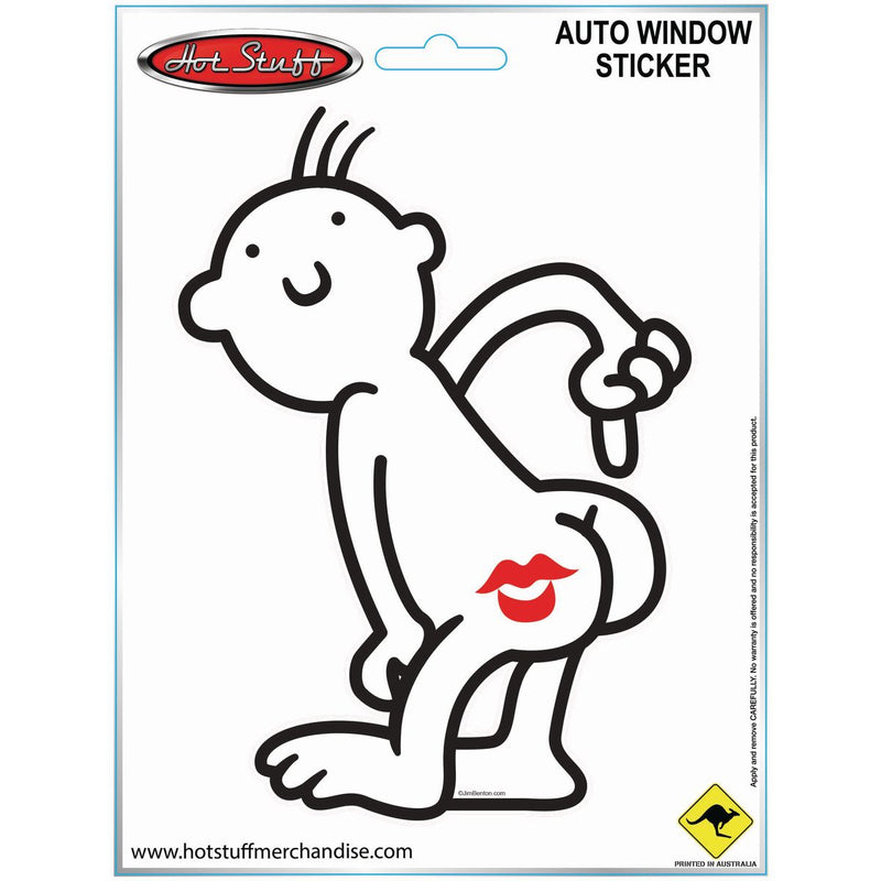 Hotstuff Auto Sticker - Kiss Mine SH2773