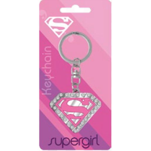 Hotstuff Metal Embossed Keychain - Supergirl KC111