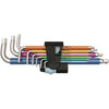 Wera Multicolour Ball End Hex Key Set Metric 9 Piece