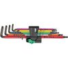 Wera Torx Multicolour L-Key Set Long 9 Piece WER024480
