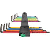 Wera Torx Multicolour L-Key Set Long 9 Piece WER024480