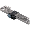 Wera Hex-Plus Stainless L-Key Set Metric 9 Piece WER073544