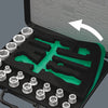 Wera 43 Piece Zyklop Ratchet, Socket And Bit Set 3/8In