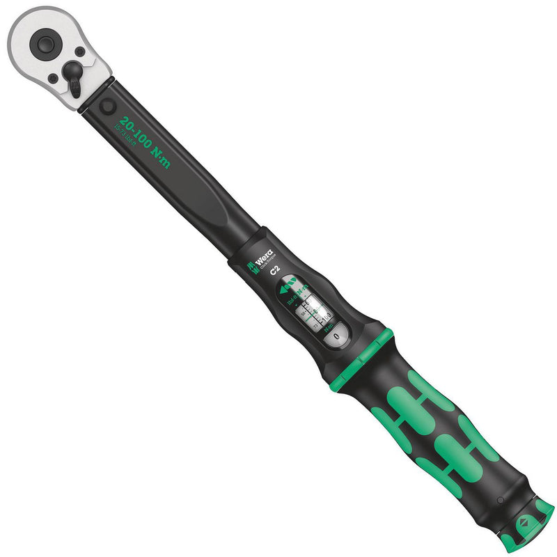 Wera Torque Wrench 20-100Nm 1/2In Drive WER075621