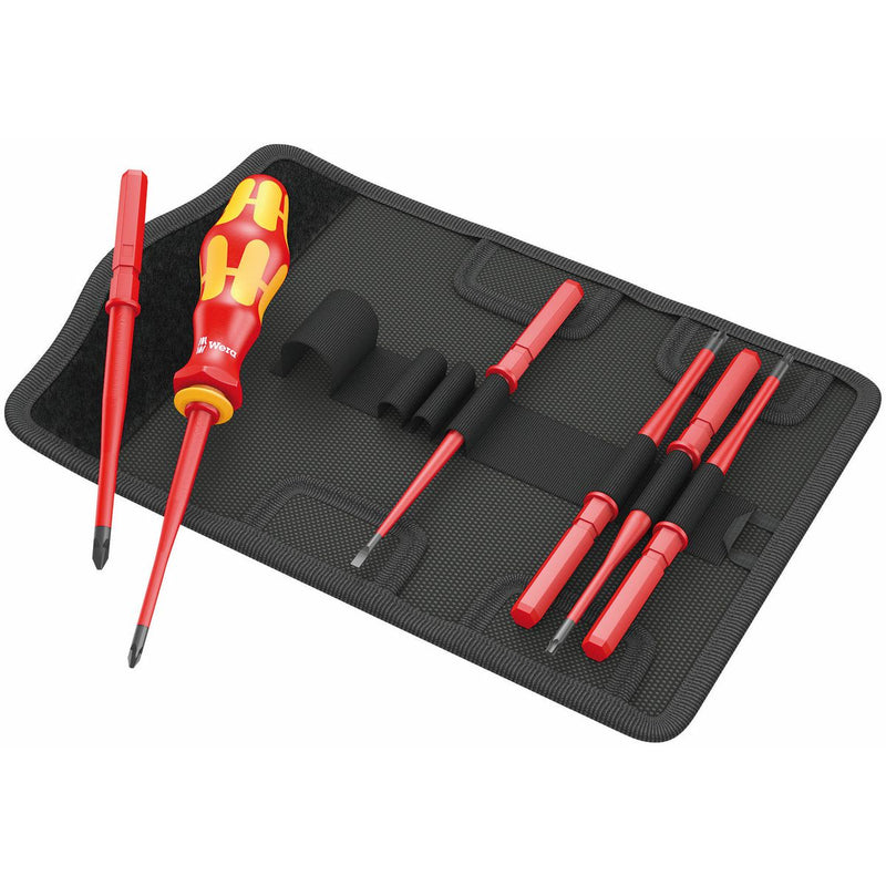 Wera 7 Piece Kraftform Interchangeable Vde Extra Slim
