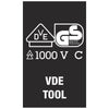 Wera Kraftform Kompakt Turbo Vde Metric Interchangeable