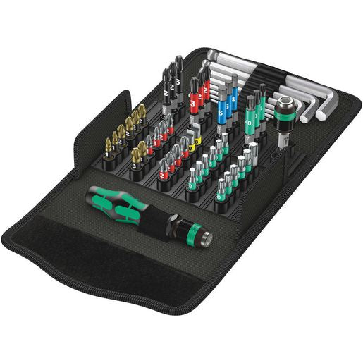Wera Kraftform Kompakt 52 Piece Bits, Bit Holder And L