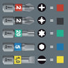 Wera Kraftform Kompakt Stubby/Carburettor Screwdriver Set