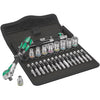 Wera 28 Piece Socket Set 1/4In Drive Metric WER004016