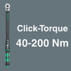 Wera Click-Torque Wrench Set 13 Piece 40-200Nm 1/2In