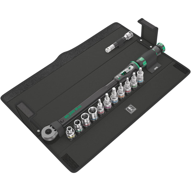 Wera Click-Torque Wrench Set 13 Piece 40-200Nm 1/2In