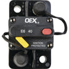 OEX 40A Mini Manual Reset Circuit Breaker, Type 3,