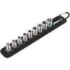 Wera 9 Piece Metric 1/4 Inch Socket Set WER003883