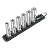 Wera 6 Piece Metric 1/2 Inch Deep Socket Set WER004565