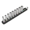 Wera 9 Piece Metric 3/8 Inch Deep Socket Set WER004545