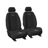 R.M. Williams Front Car Seat Covers Canvas Black - Pair