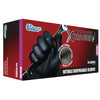 The Glove Company TGC Black Xtra Grip Nitrile Disposable