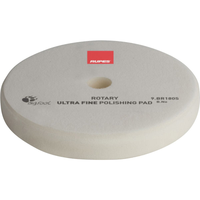 Rupes Bigfoot Rotary Foam Polishing Pad White Ultra Fine