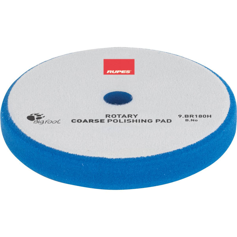 Rupes Bigfoot Rotary Foam Polishing Pad Blue Coarse 160mm