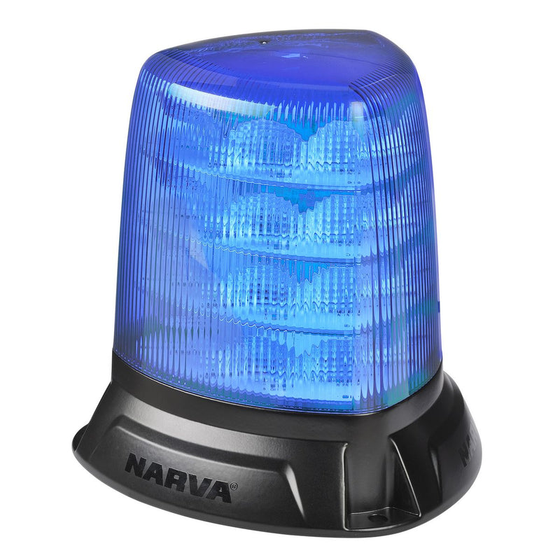 Narva Aerotech Heavy Duty 10-33V LED Strobe Blue Lens
