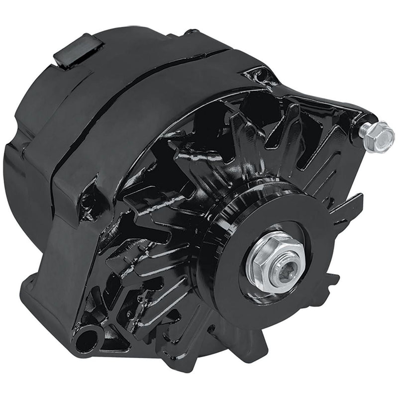 Aeroflow Black 100 Amp 1 Or 3 Wire Alternator Suits GM