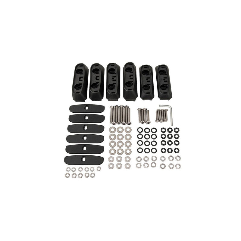 Rhino Rack Roof Rack Base Kit 6 Pack RCP03-BK