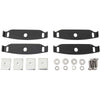 Rhino Rack Roof Rack Base Kit - Discovery 4 Pack RCP61-BK