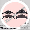 Zimmermann Brake Pad Front Set 22402.160.1