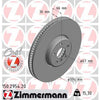 Zimmermann OE Coat Z Brake Rotor Single 374mm Front LH