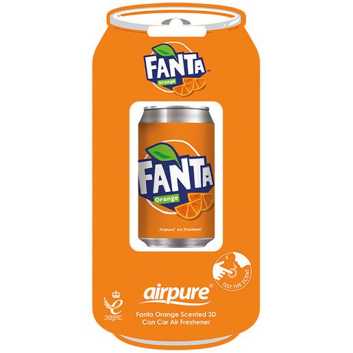 Coca Cola 3D Vent Air Freshener Fanta Orange