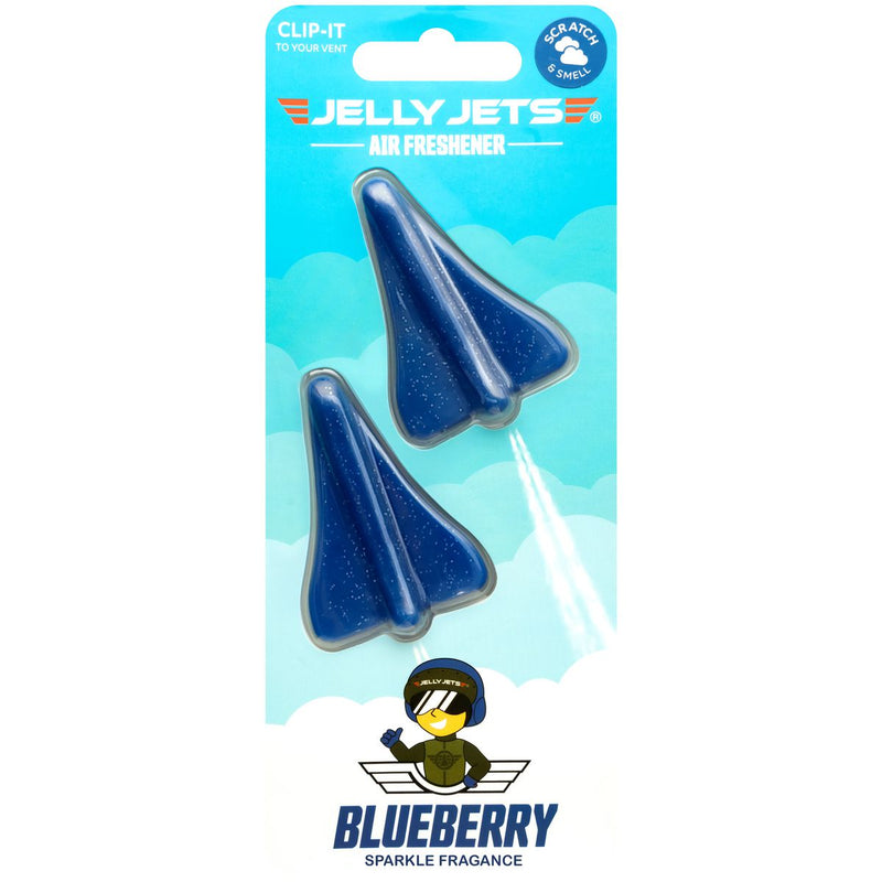 Jelly Jets Clip-It Sparkle Blueberry Air Freshener 52