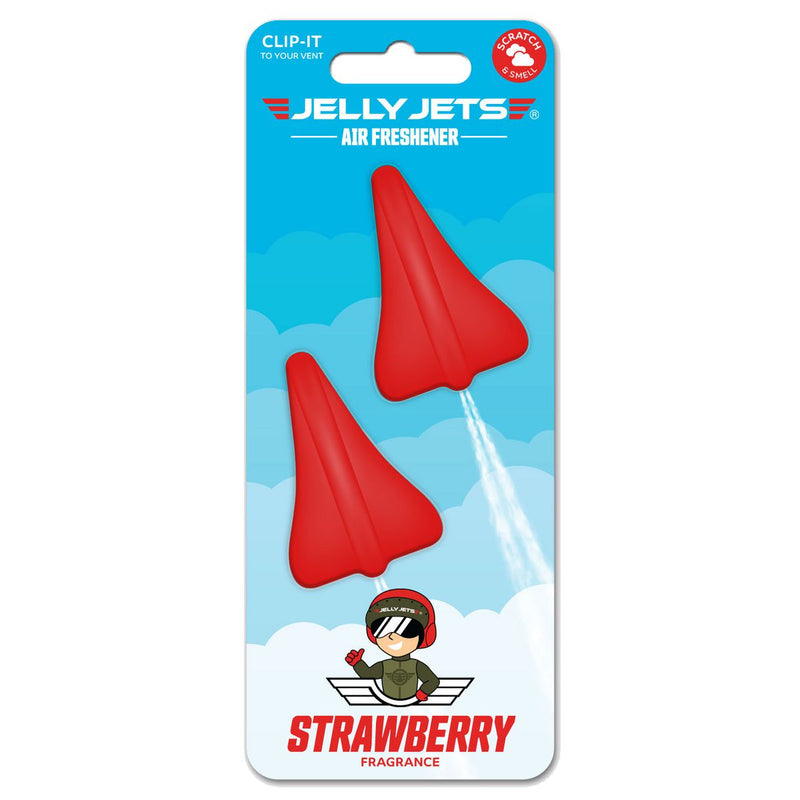 Jelly Jets Clip-It Strawberry Air Freshener 52 JJC006