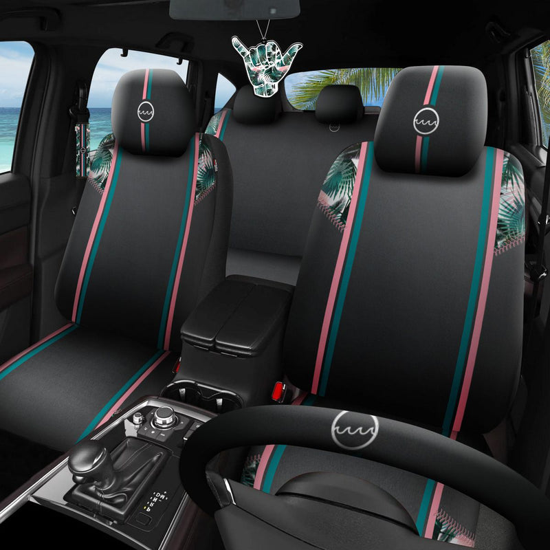 Myne 8 Piece Car Seat Cover Set - Tropicana 4402542