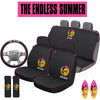 The Endless Summer 8 Piece Car Seat Cover Pack - Stripes