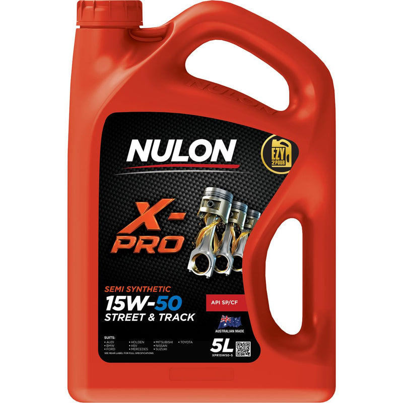 Nulon X-PRO 15W-50 Street & Track Engine Oil 5L Semi