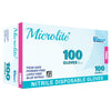 Microlite Nitrile Disposable Gloves Small 100 Pack 230031