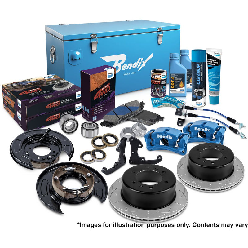 Bendix Ultimate 4x4 Big Brake Upgrade Kit Rear