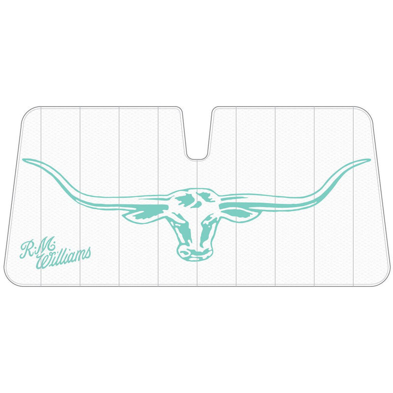 R.M. Williams Longhorn Jillaroo Sunshade - Aqua WSRM21AQU