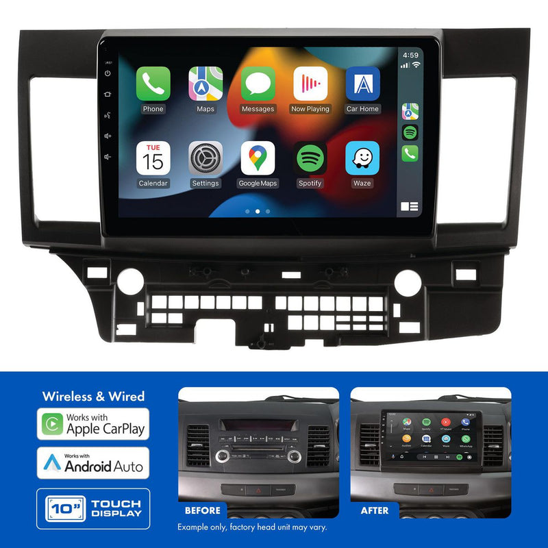 Aerpro 10In Multimedia Receiver To Suit Mitsubishi Lancer